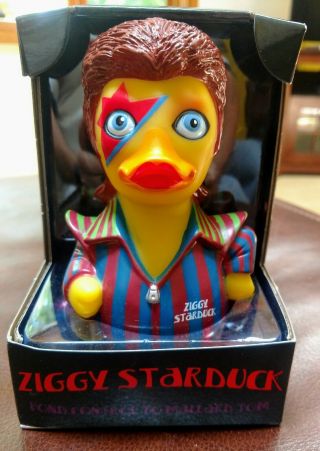 Ziggy Starduck Celebriducks Rubber Duck David Bowie Stardust