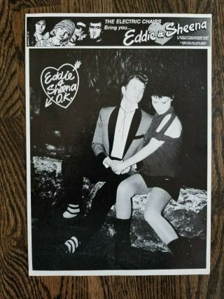 Wayne County And The Electric Chairs Rare Uk Tour Promo 1977