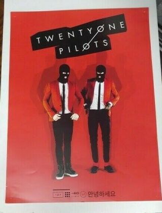 Twenty One Pilots Emotional Roadshow Exclusive Tour Poster,  18 X 24 Matte W Glos