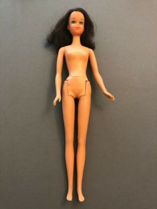 1973 Brunette Quick Curl Francie Doll Mod Vintage Barbie Friend