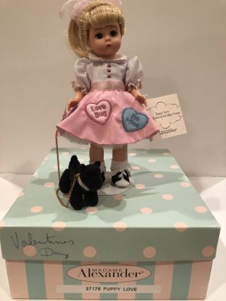 Madame Alexander Doll " Puppy Love " 3175 With Stand