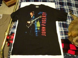 Vintage John Fogerty Premonition Tour Shirt Size Xl