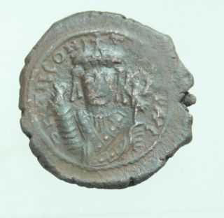 Tiberius Ii Constantine,  578 - 582.  40 Nummi Ae 35mm 16,  4g,  Nikomedia