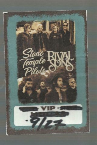Stone Temple Pilots & Rival Sons Backstage Pass