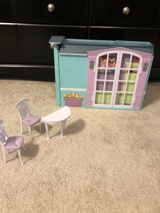 2007 Mattel Barbie My Dream House Partially Complete Folding With Some Furniture