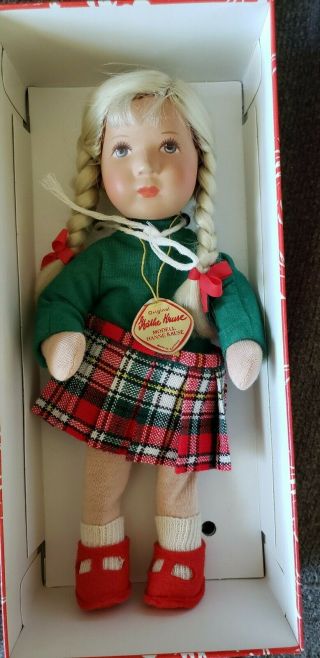 Vintage Kathe Kruse Doll Germany W/ Box With Id Tag