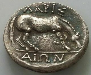 Ancient Greece Attica Athens Silver Plated Greek x 5 Different Coins 2