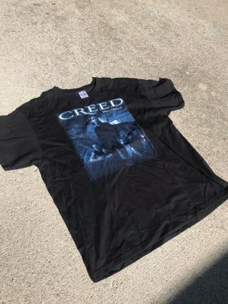 Creed The Weathered Tour 2002 Vintage Shirt Xl