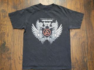 2014 Linkin Park " Carnivores " Concert Tour (lg) T - Shirt Chester Bennington