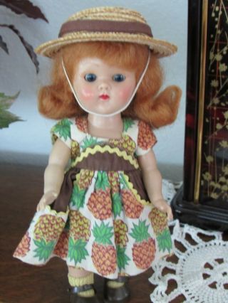1954 Ginny Doll In My Tiny Miss Series Outfit (also 1954)