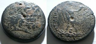 Ancient Ptolemaic Kingdom Egypt Ptolemy Ii Philadelphus 283 - 246 V.  Large Coin