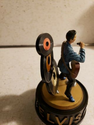 Elvis Presley Blue Suede Shoes Figurine 5 