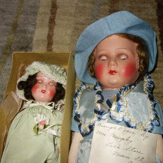 19 VTG 1930 ' s Souvenir Travel International Dolls IRELAND BERMUDA USA FRANCE jm 2