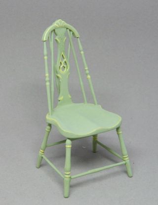 Vintage Bespaq Honeymoon Cottage Chair Dollhouse Miniature 1:12