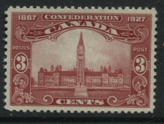 Canada Kgv 1927 Confederation 3 Cents Unmounted Nh