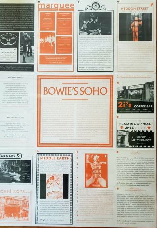 David Bowie Is Here – London V&A Exhibition Poster and Exhibit Guide 2