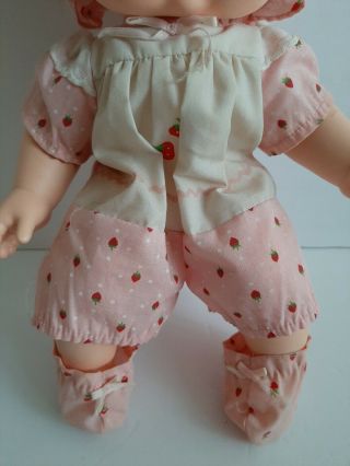 Vintage Strawberry Shortcake Blow - a - Kiss Baby Doll COMPLETE & 3