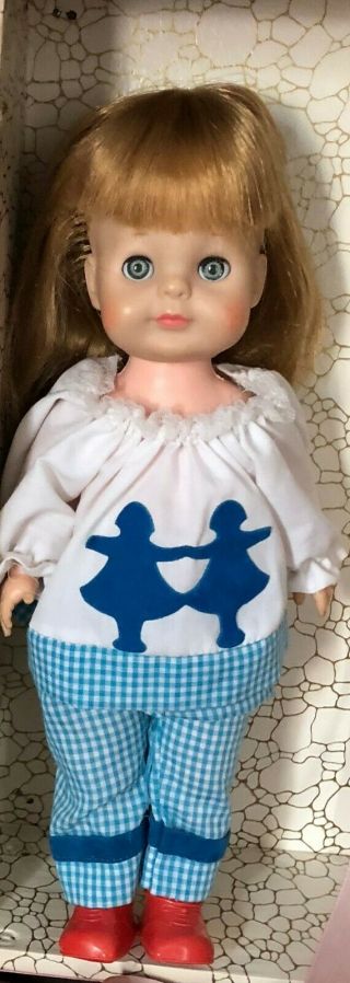 1964 Vintage Vogue Doll Ginny 9 " Sleepy Eyes W Clothes And Case Littlest Angel