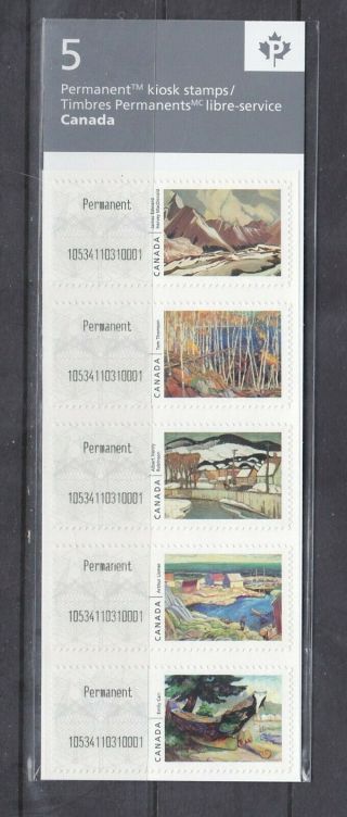 Canada - 2016 Kiosk Stamps - Strip Of 5 - Scott Cp19i To Cp23i - Mnh
