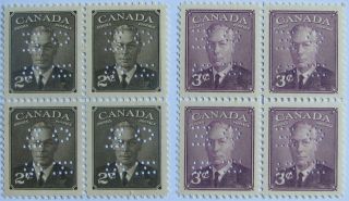 1949 Canada O285 - O286: Vf Mnh 