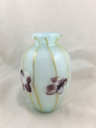 Vintage Studio Art Glass Vase By William Glasner