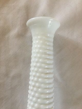 Vintage Fenton/brody Co.  Hobnail Milk Glass Vase