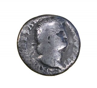 Nero (roman Emperor 54 - 68 Ce),  Silver Denarius