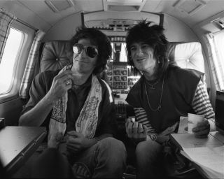 Keith Richards Ron Wood 8x10 Photo Print Artist Musician Collectible (a77)