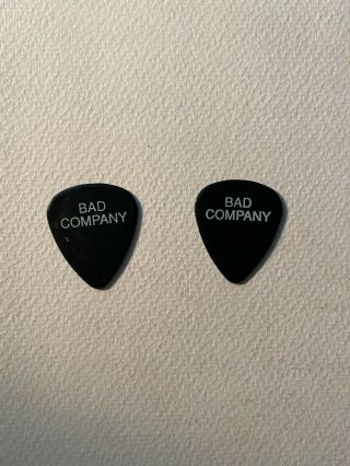 Bad Company Guitar Picks For Bucket And Rick