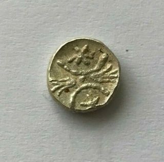 Ancient Greek Calabria Tarentum Silver Ar Hemiobol 4th - 3rd Century Bc - E393