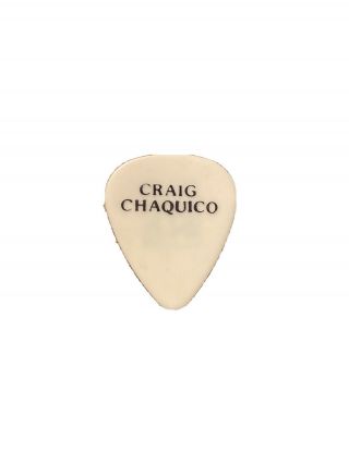 Craig Chaquico Jefferson Starship Guitar Pick