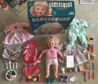 Rare Exlnt “working” Amy 1998 Interactive Doll By Playmates Plus Bonus
