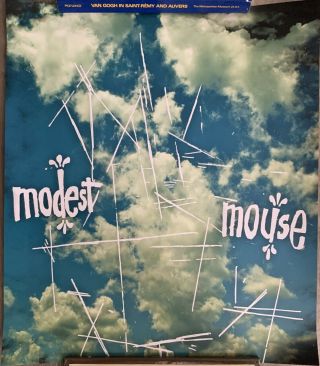 Modest Mouse Poster 18”x 21”