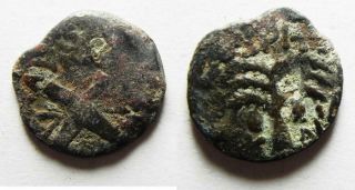 Zurqieh - As15145 - Judaea.  Roman Procurators.  Antonius Felix (ad 52 - 59) Under Cla