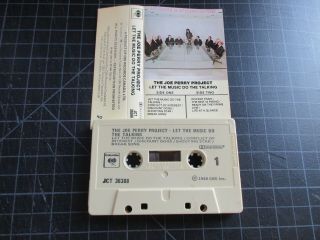 JOE PERRY PROJECT LET THE MUSIC DO THE TALKING CASSETTE 1980 AEROSMITH 2