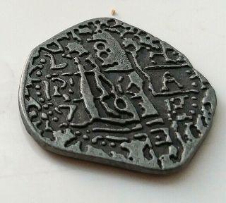 Old Unknown Coin Antique Unusual Silver Roman Greek Mystery Strange Curiosity Uk
