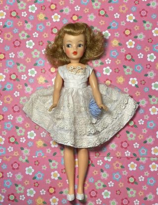 Vintage Ideal Gorgeous TAMMY DOLL with Dress and Shoes 2