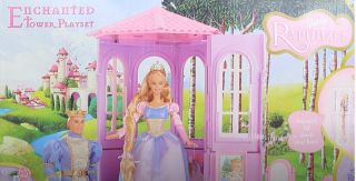Barbie Enchanted Tower Play Set For Rapunzel And Prince Stephan