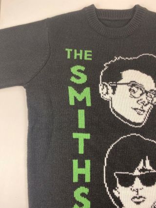 morrissey the smiths Knitted Sweater Vintage Size S 2