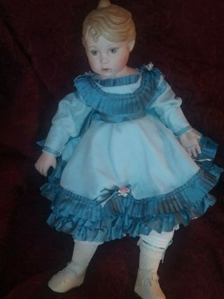 Marie Osmond Porcelian Head Doll - 22 Inches Tall -