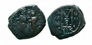 Heraclius And Heraclius Constantine Ad 610 - 641 Byzantine 913