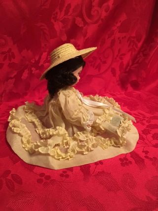 Madame Alexander 8 inch Scarlett O ' Hara Doll in Yellow Dress 93 - 8 2