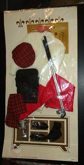 Vintage Remco Dr.  John Littlechap Golf Outfit 1473,  On Card