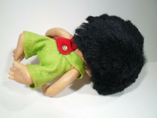 Unica Monkey Boy Troll Doll Made in Belgium 1965 8 