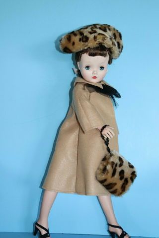 Vintage Inspired Coat Hat & Muff For Madame Alexander Cissy (No Doll) 3
