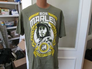 Bob Marley Freedom Fighter Xxl Double X - Large Old Stock Official Licensed