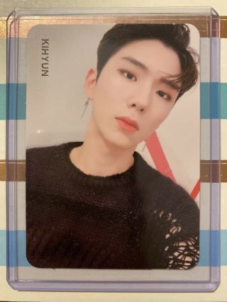 Kihyun Official Photocards Monsta X We Are Here (in Card Sleeve)