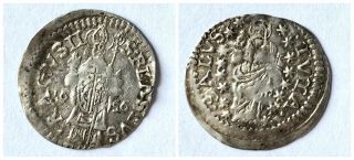 1 Grosetto Dinarić,  Croatia,  Ragusa,  silver (1626 - 1761) 3