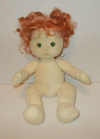 Vintage My Child Doll Red Hair Green Eyes 1985 Mattel