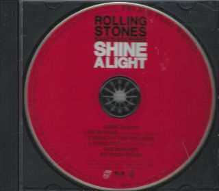 Rolling Stones " Shine A Light " & Keith Richards " Take It So Hard " Promo Cds